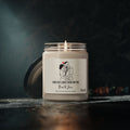 A Custom Couple Candle by Printify features your personalized line art portrait on a soy wax candle in a glass jar. The label shows a couple under a red heart with “FOREVER LOOKS GOOD ON YOU”—a unique wedding, anniversary, or engagement gift.